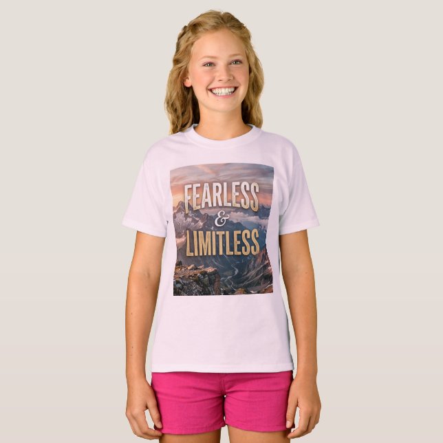 Fearless and Limitless T-Shirt (Front Full)