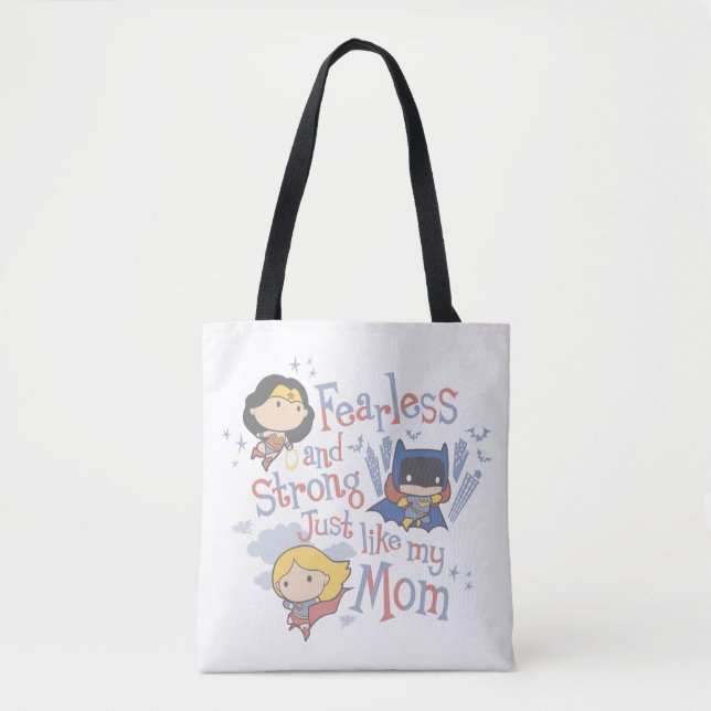 Fearless And Strong Just Like My Mum Tote Bag (Front)