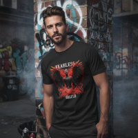 Fearless Angelo Dark Winged Guardian Graphic