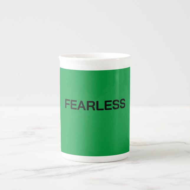 FEARLESS BONE CHINA MUG (Front)