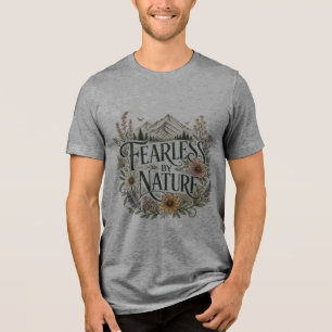 Fearless by Nature Wildflower Mountain Adventure Tri-Blend Shirt