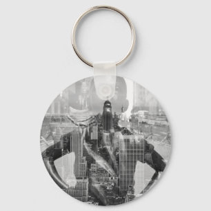 Fearless City Key Ring