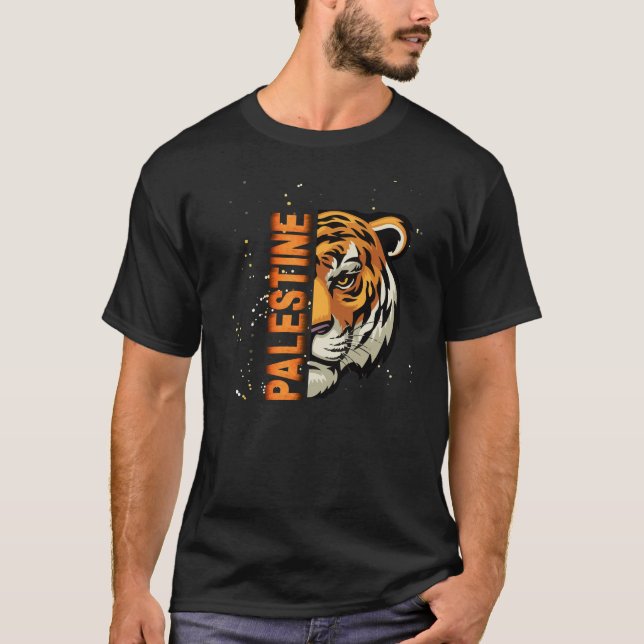 FEARLESS | Courage is Made in Palestine –  T-Shirt (Front)