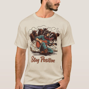 Fearless Cowboy: Retro Western Comic Art T-Shirt