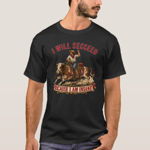 Fearless Cowgirl Bull Riding Adventure T-Shirt