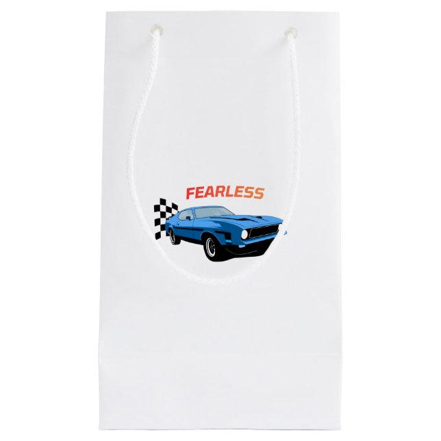 Fearless Drive Small Gift Bag (Front)