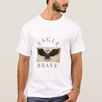 Fearless Eagle – Symbol of Strength & Courage T-Sh T-Shirt