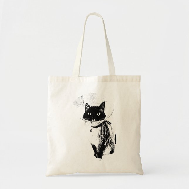 Fearless Feline Healing Tote Bag (Front)