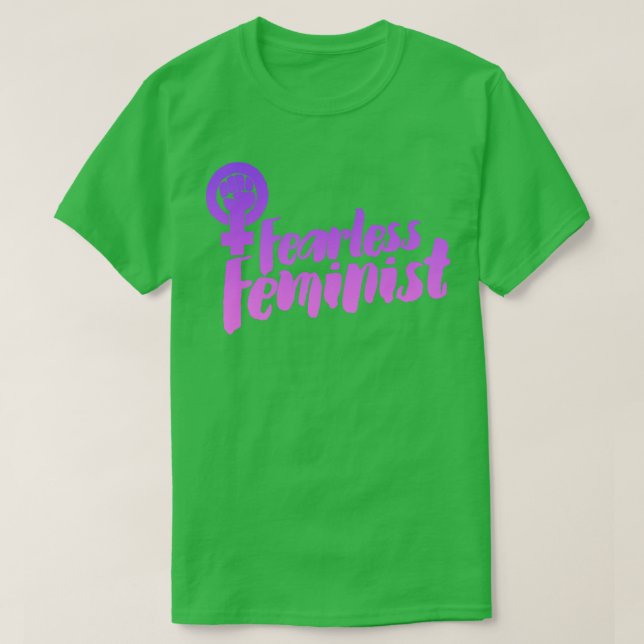 Fearless Feminist T-Shirt (Design Front)