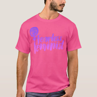 Fearless FeministFeminism Symbol Retro977 T-Shirt