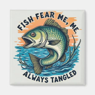 Fearless Fishin' Adventures Magnet