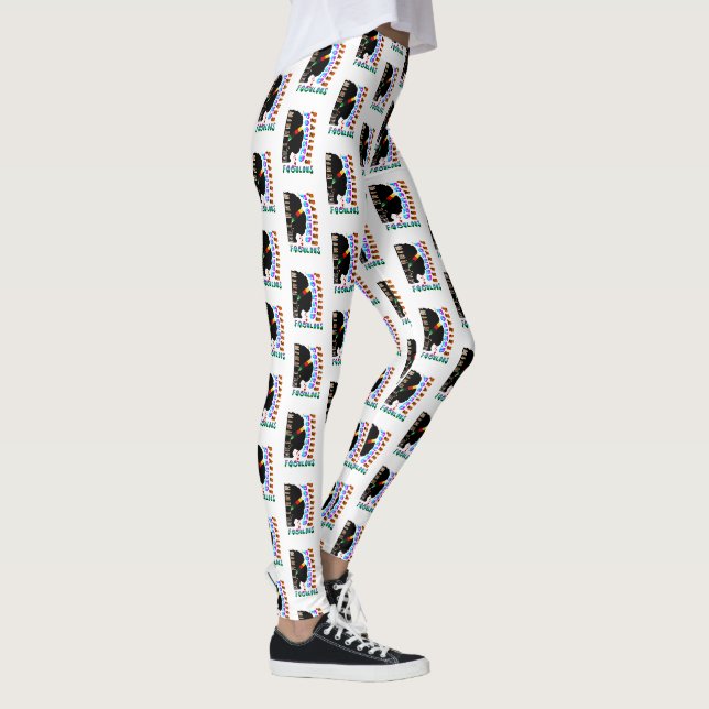 Fearless Focused Fabulous Melanin Leggings (Right)