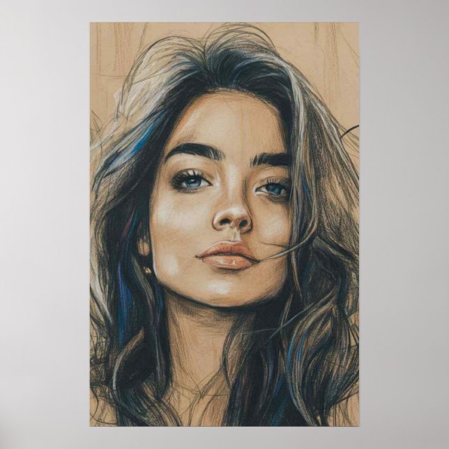 Fearless Gaze Poster (Front)