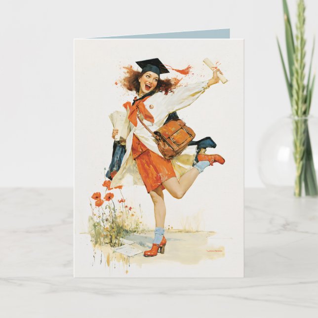 Fearless Graduate Celebration Card (Front)