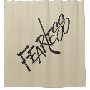 Fearless (Hockey) Shower Curtain