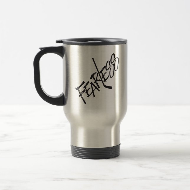 Fearless (Hockey) Travel Mug (Left)