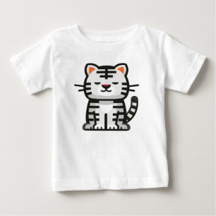 Fearless Hunter: Tiger Power Design Baby T-Shirt