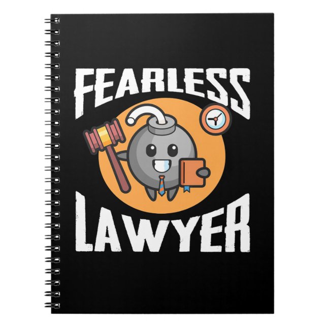 Fearless Lawyer Notebook (Front)