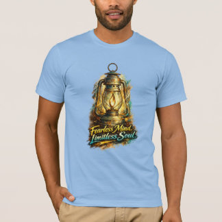 Fearless Mind Limitless Soul Lantern Inspirational T-Shirt