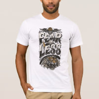 Fearless Mindset Tiger Motivation Casual White Tee