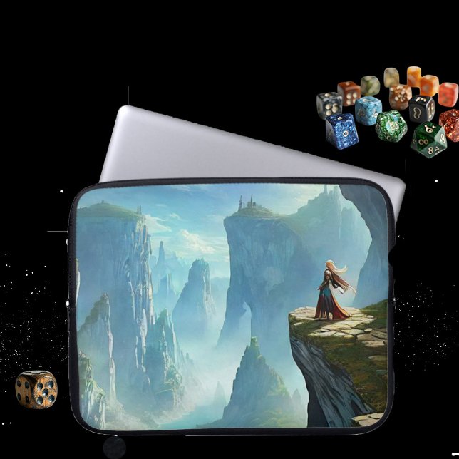 Fearless Mountain Woman Electronics Bag (Creator Uploaded)