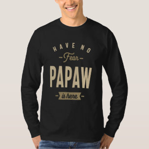 Fearless Papaw Protector Extraordinaire Grandpa a T-Shirt