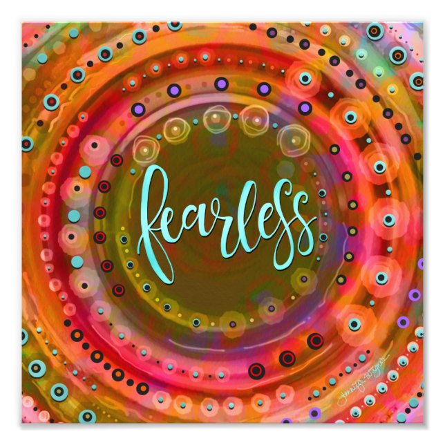 FEARLESS PHOTO PRINT (Front)