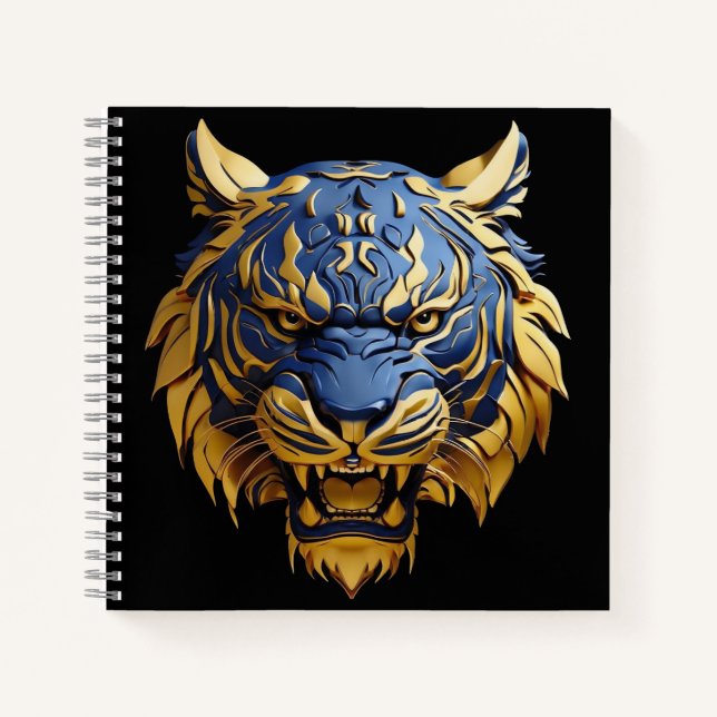 Fearless Series: Tiger  Notebook (Front)
