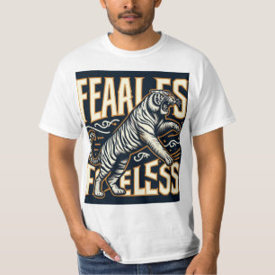 Fearless Tiger Roar  T-Shirt