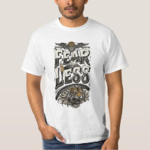 Fearless Vintage Tiger Graphic Streetwear Tee
