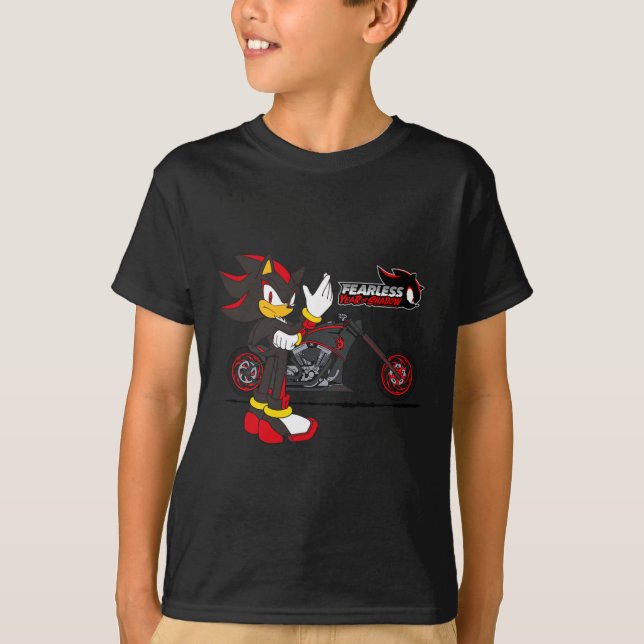 Fearless Year Of Shadow - Motorcycle  T-Shirt (Front)
