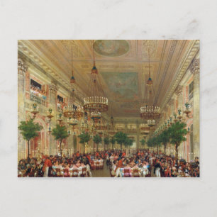 Feast at the Tuileries to Celebrate the Postcard