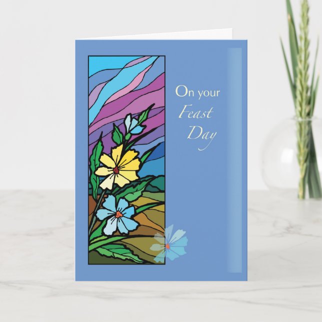 Feast Day Blessings Card (Front)