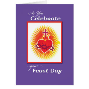 Feast Day Heart Burn with Love