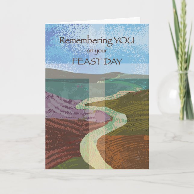 Feast Day Journey of Life Card (Front)