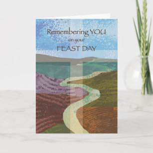 Feast Day Journey of Life Card