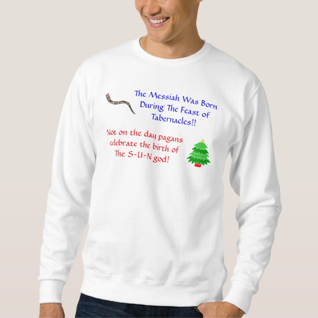 FEAST DAY or Holiday? (2) Sweatshirt (Front)