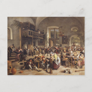 Feast in an Inn Postcard