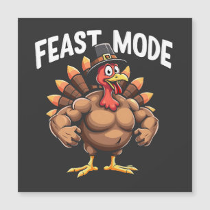 Feast mode Funny Thanksgiving Turkey Fitness Meal