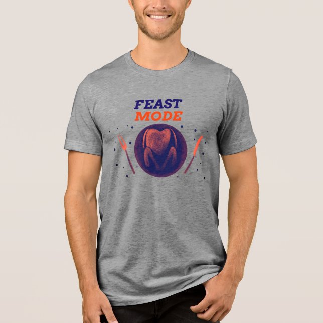 Feast Mode – Thanksgiving Dinner Shirt (Front)