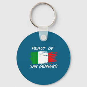 Feast Of San Gennaro Outfit Little Italy New York  Key Ring