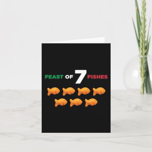Feast Of Seven Fishes  Card (Front)