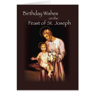 Feast of St. Joseph on Black