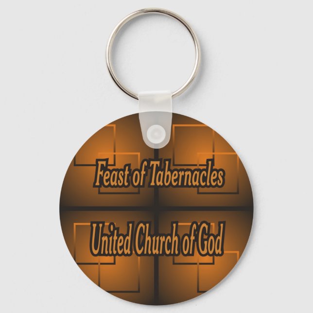 Feast of Tabernacles Items Key Ring (Front)