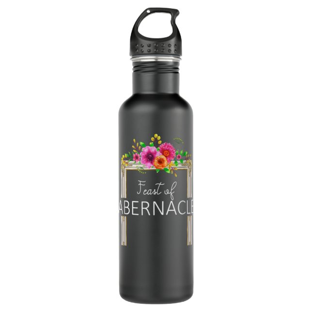 Feast of Tabernacles Rock Valley Christian Festiva 710 Ml Water Bottle (Front)