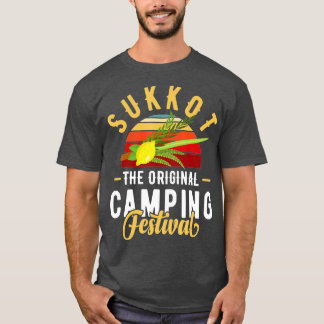 Feast of Tabernacles with Lulav and Etrog or Sukko T-Shirt