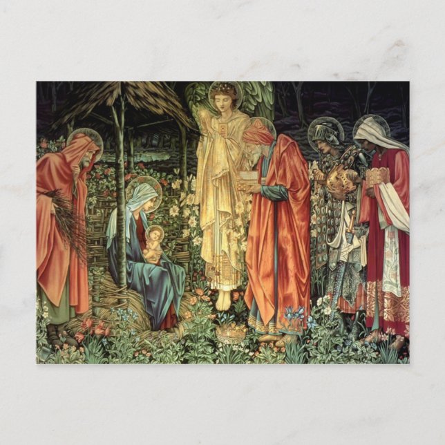 Feast of the Epiphany Three Kings Holiday Postcard (Front)