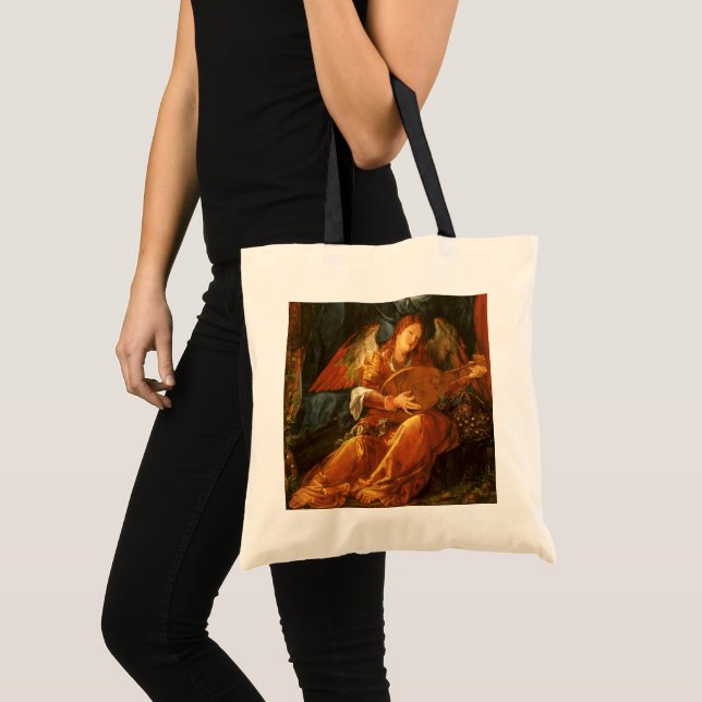Feast of the Rose Garlands Angel by Albrecht Durer Tote Bag (Front (Product))