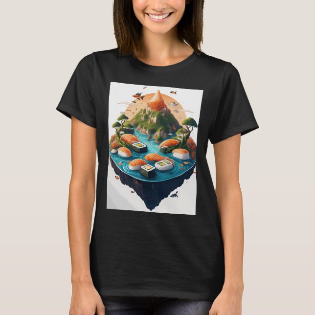 Feast of the Sky Ocean T-Shirt (Front)