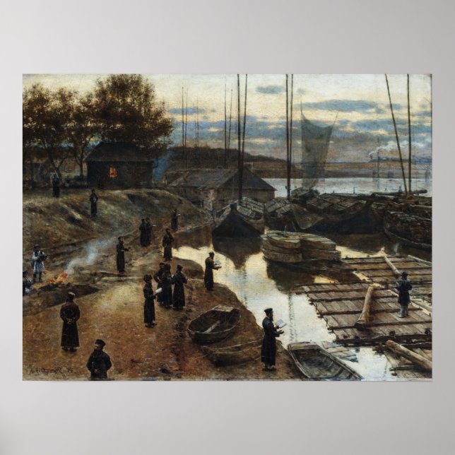 Feast of Trumpets by Aleksander Gierymski | Polish Poster (Front)